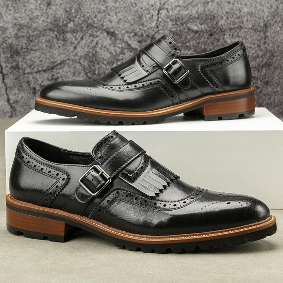 Men\'s Oxfords Luxury Oxford Business Casual Shoes Men\'s Lace-up Fashion Shoes main image 6
